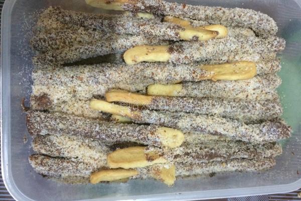 椰蓉巧克力棒的做法图解13