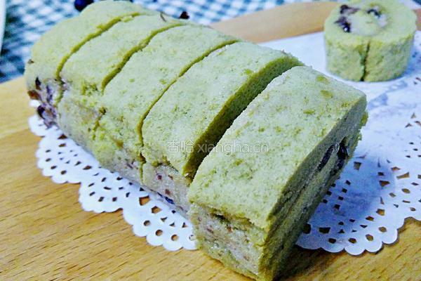 抹茶蜜豆卷的做法图解27