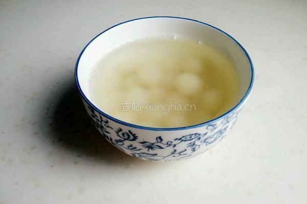 醪糟汤圆的做法图解6