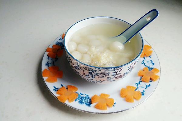 醪糟汤圆的做法图解7