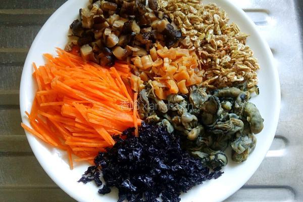 紫菜炒饭的做法图解1