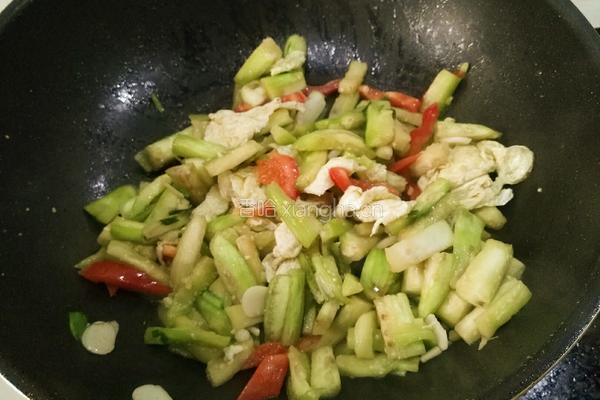 茄子炒鸡蛋的做法图解14