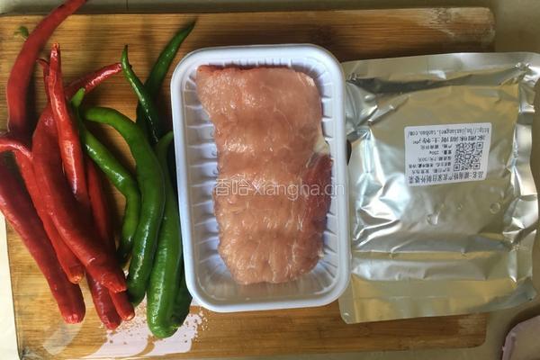 外婆菜肉末的做法图解1