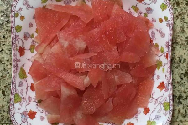 《清蒸西瓜皮》的做法图解6