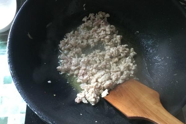 外婆菜肉末的做法图解5