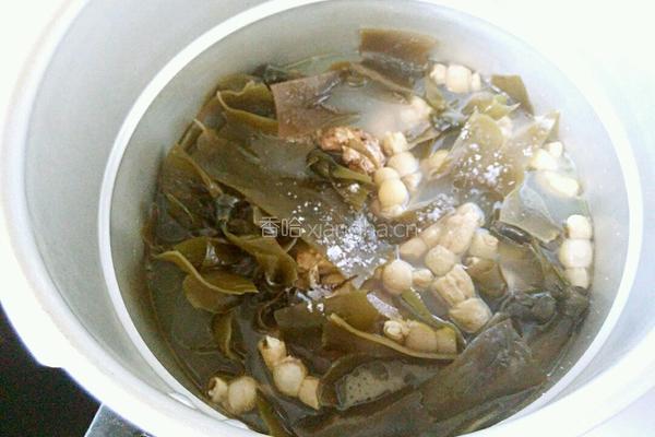 小肠海带汤的做法图解8
