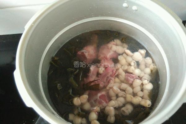 小肠海带汤的做法图解7