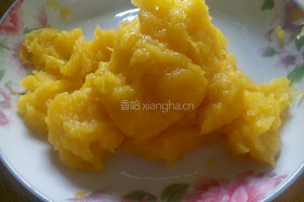 南瓜包子的做法图解1