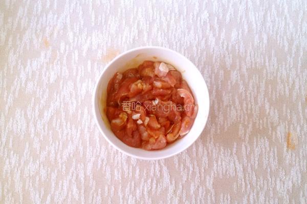 豆角炒肉的做法图解3