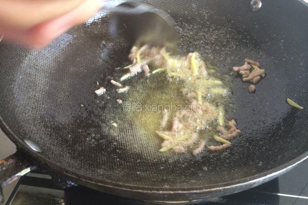 翡翠肉丝的做法图解5