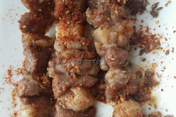 烤羊肉串的做法图解6