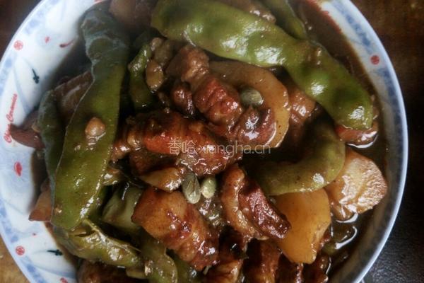红烧肉豆角炖土豆的做法图解16