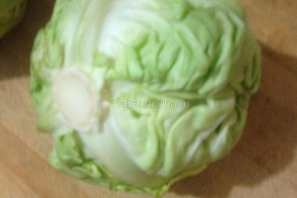 包菜粉丝的做法图解1