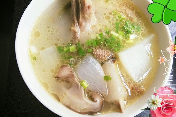 白萝卜老鸭汤