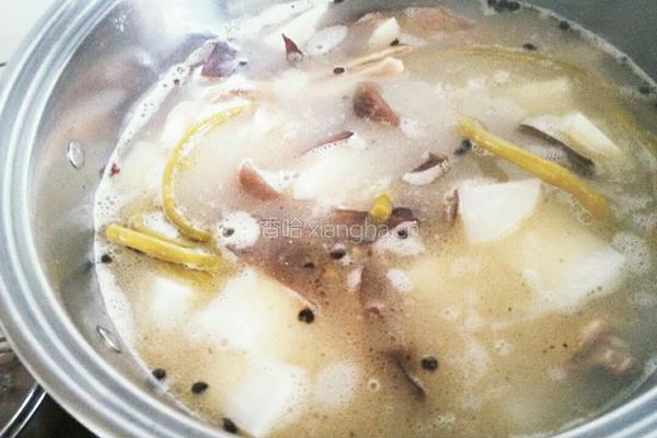 白萝卜老鸭汤的做法图解8