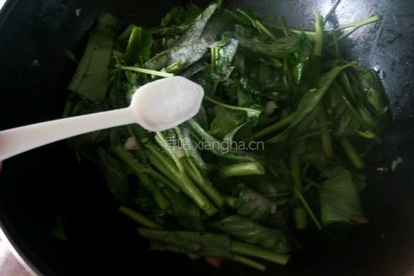 蚝油空心菜的做法图解6