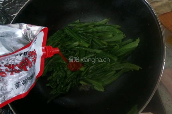 蒜蓉油麦菜的做法图解6