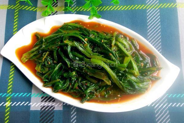 蒜蓉油麦菜的做法图解9