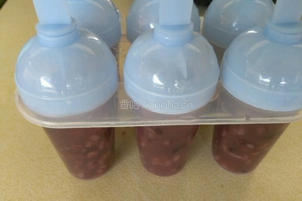 小麦薏米黑米冰棒的做法图解4