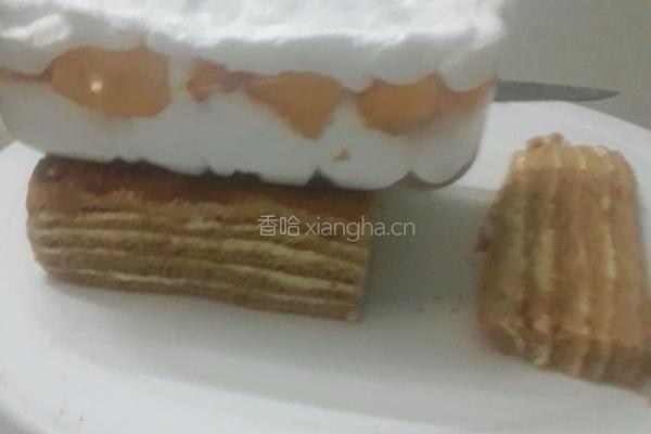 芒果提拉千层便当的做法图解6