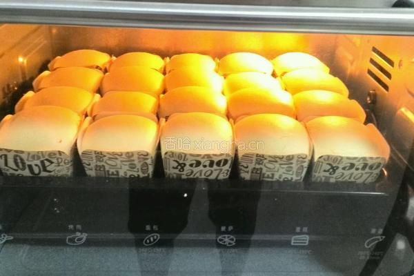 北海道戚风蛋糕20个方形杯的做法图解29