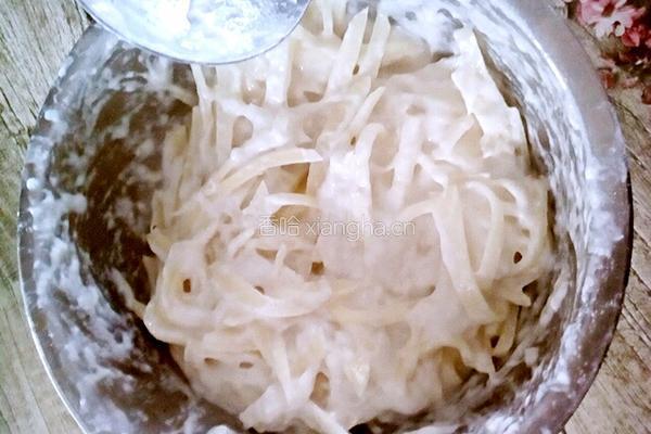 家常土豆丝饼的做法图解2
