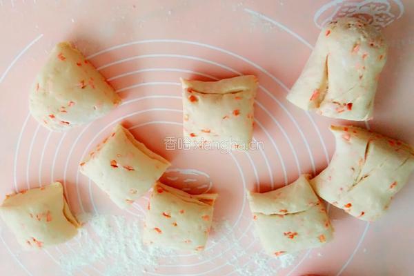 豆渣胡萝卜馒头的做法图解7