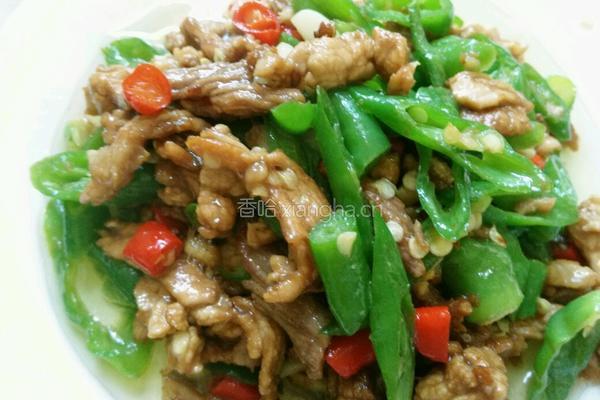 辣椒炒肉的做法图解6