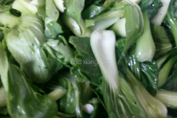 海米油菜的做法图解4