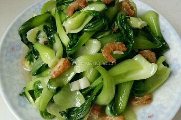 海米油菜的做法图解5