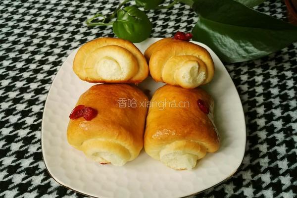葡萄干小面包的做法图解16