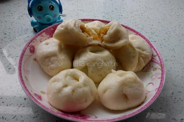 卷心菜粉条素包子的做法图解11