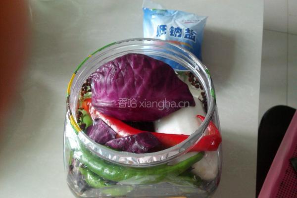 会变色的泡萝卜的做法图解6