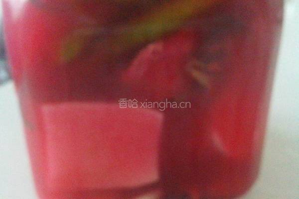 会变色的泡萝卜的做法图解8