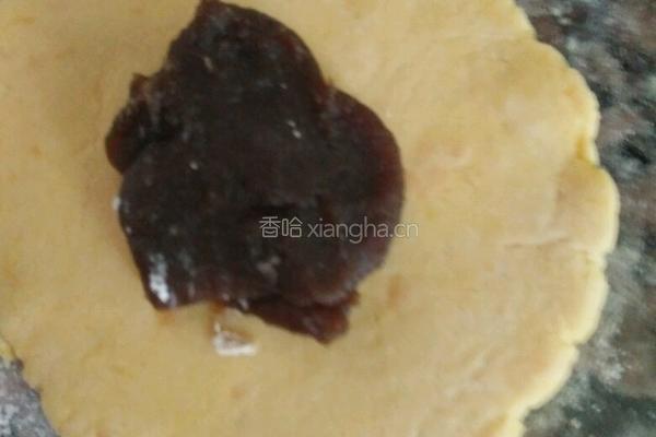红薯豆沙饼的做法图解3