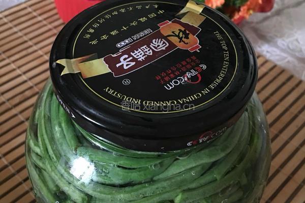 自制酸豆角的做法图解3