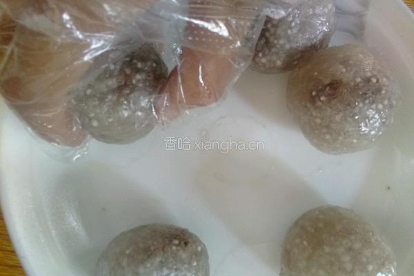 水晶西米球的做法图解12