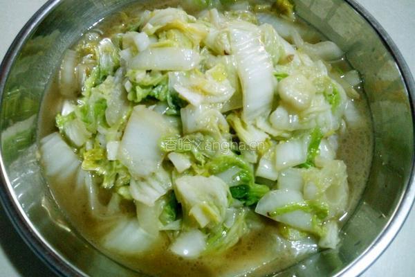 耗油白菜的做法图解5