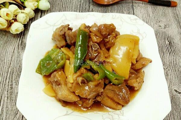 传统酸笋焖鸭的做法图解10