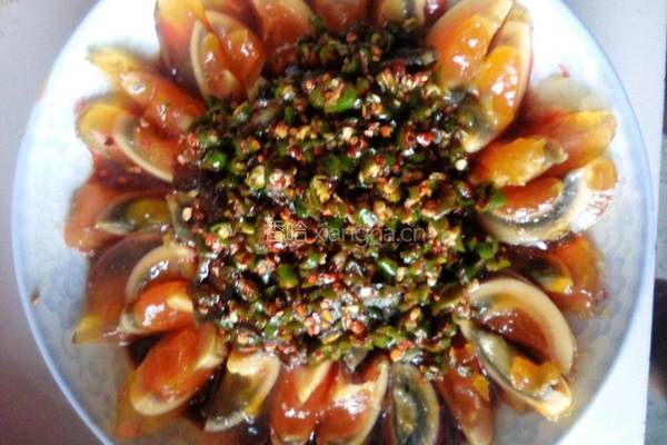 青椒皮蛋的做法图解4