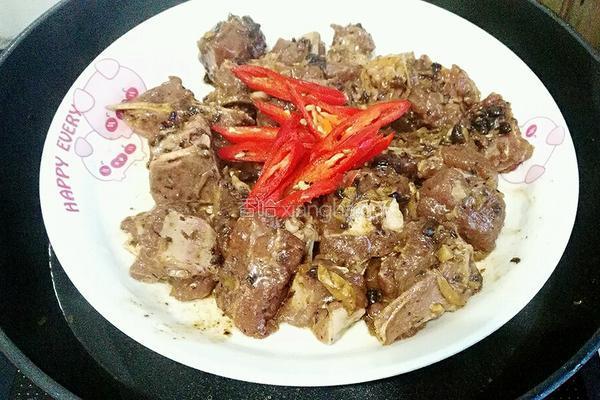 豉汁蒸排骨的做法图解6