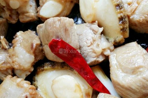 鲍鱼烧排骨的做法图解5