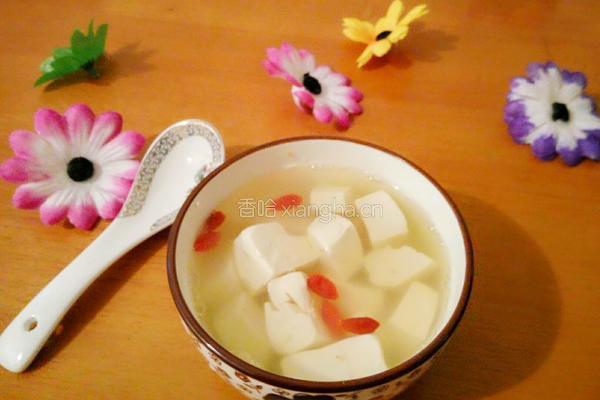 糖水豆腐的做法图解4