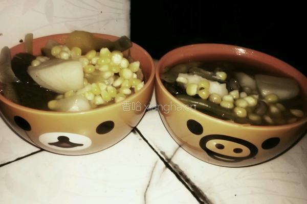 土豆豆角南瓜汤的做法图解3