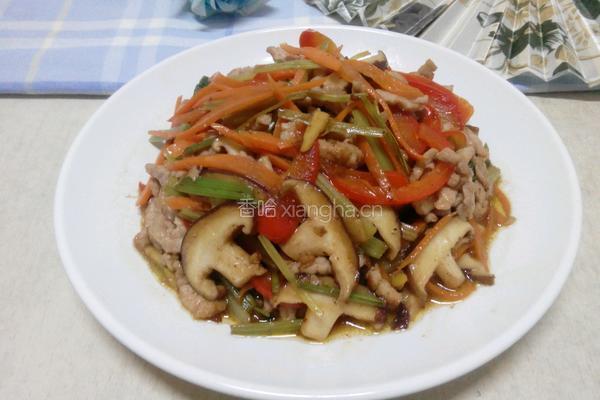 香菇炒肉丝
