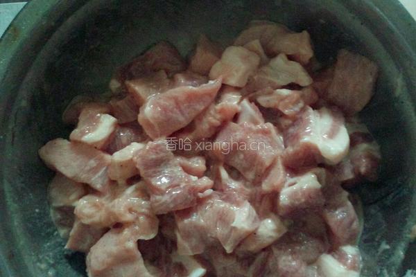 肉段茄子的做法图解4