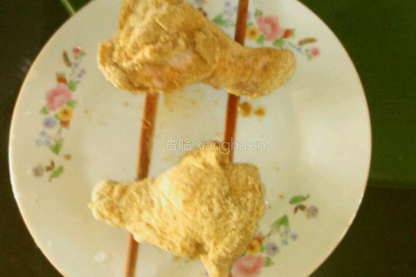 微波炉美式小鸡腿的做法图解4