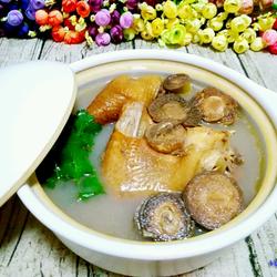 芭蕉花芯蕾老母鸡汤的做法[图]