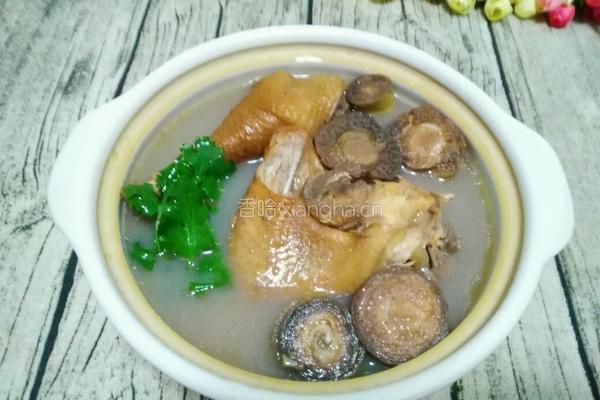 芭蕉花芯蕾老母鸡汤的做法图解8