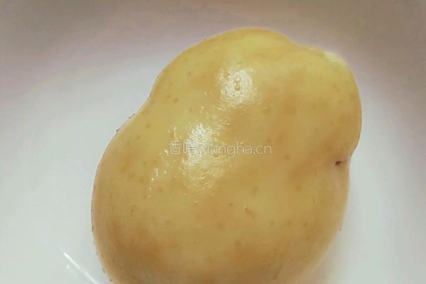 芝士焗 苹果土豆泥的做法图解1